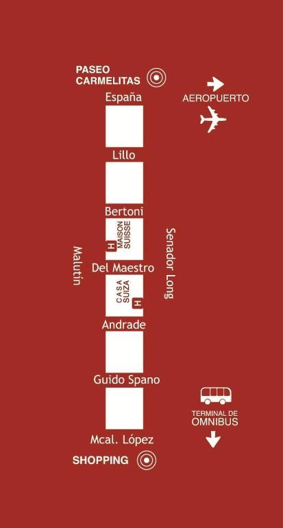 Hostal Casa Suiza Asuncion Luaran gambar